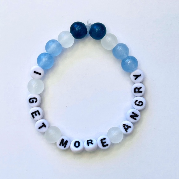 TAYLOR SWIFT Eras Tour Friendship Bracelet - folklore album - mad woman lyric - Picture 1 of 4